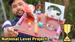 Thumbnail: Inspire Award Project | Gas leakage detection with exhaust On and regulator Off