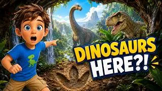 Thumbnail: They Found Dinosaurs in the Amazon! | Family Life Story | Slow English Story for Kids | A1–A2