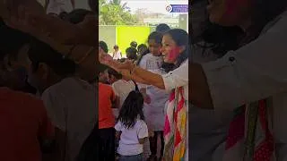 Thumbnail: Students celebrate Holi with colors, joy, and culture at Innovative International Public School. 🌈🎉