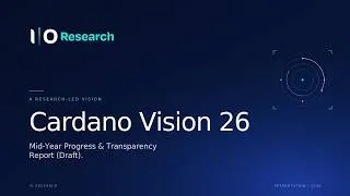 Thumbnail: Cardano Vision 2026 Mid-Year Report | Research Progress Update