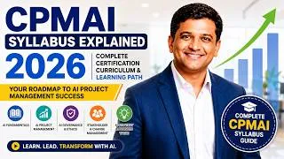 Thumbnail: CPMAI Syllabus Explained 2026 | Complete Certification Curriculum & Learning Path