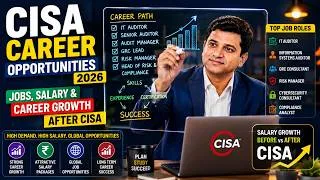 Thumbnail: CISA Career Opportunities 2026 | Jobs, Salary & Career Growth After CISA .