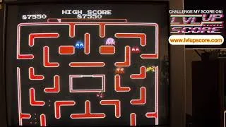 Thumbnail: Ms. Pac-Man (Tengen) [Normal/Boost: A or B/ Arcade/Lvl 4 Start] - Score: 144,580 - Real NES Hardware