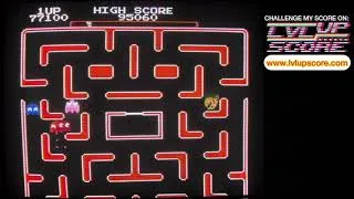 Thumbnail: Ms. Pac-Man (Tengen) [Normal/Boost: A or B/ Arcade/Lvl 2 Start] - Score: 152,060 - Real NES Hardware