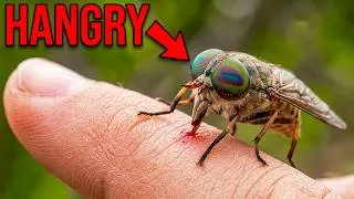 Thumbnail: I befriended a blood-sucking HORSEFLY... And ended up STUNG by another CREATURE