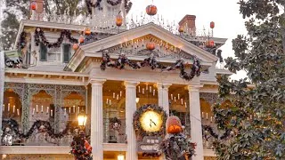 Thumbnail: Haunted Mansion Holiday Lighting Scaremony 2026 - Nightmare Before Christmas | Disneyland Halloween