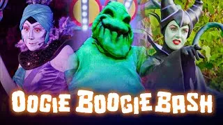 Thumbnail: Every Villain at Oogie Boogie Bash 2026 - Treat Trails with Yzma, Maleficent, Hades, & More