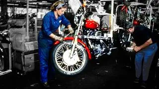 Thumbnail: Inside AMF Harley-Davidson plant (closed decades ago): Building 1970s FXS Low Rider