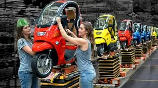 Thumbnail: Inside BMW C1 Car-Like Scooter Factory in Italy 🛵 Manufacturing an Extremely Safe Scooter