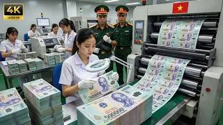Thumbnail: Inside Vietnam’s Secret Money Factory: How Do They Make 500,000₫ From Polymer? (Full Process)