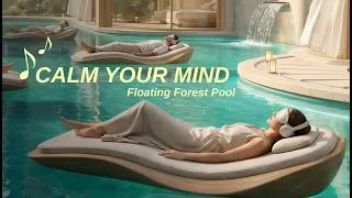 Thumbnail: Calm your Mind | 1 Hour Relaxing Ambient Music in Floating Forest Pool