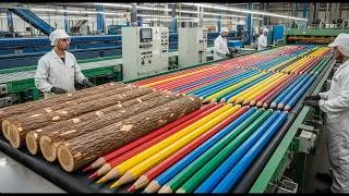 Thumbnail: Pencil Manufacturing Process | Inside A Mass Production Facility