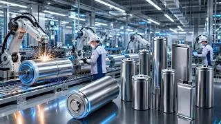 Thumbnail: How Batteries Are Made Inside a High-Tech Energy Factory