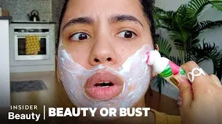 Thumbnail: Nair Cream Removes Facial Hair In Minutes | Beauty Or Bust | Insider Beauty