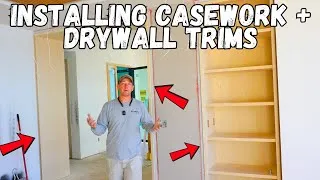 Thumbnail: THE INSTALL: Drywall Z-Trims for Beautiful Shadow Lines
