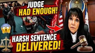 Thumbnail: Judge Delivers Harsh Sentence After Courtroom Clash ⚖️😳