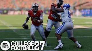 Thumbnail: Miami Hurricanes vs Duke Blue Devils | Simulation Game 10 | College Football 27