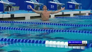 Thumbnail: 21.03!! Kristian Gkolomeev Becomes Fastest Man in a Jammer | Enhanced Games