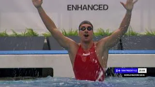 Thumbnail: 20.89?! Kristian Gkolomeev SMASHES 50 Free WORLD RECORD | Enhanced Games