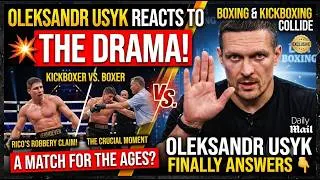Thumbnail: Oleksandr Usyk reacts to the Rico Verhoeven drama