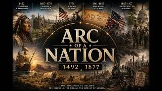 Thumbnail: Arc of a Nation: How America Was Forged (1492–1877)