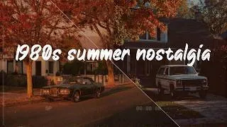 Thumbnail: It's summer 1980s and you're cruising in Los Angeles ~nostalgia playlist
