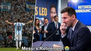 Thumbnail: Lionel Messi's Retirement and Final Goodbye to Argentina 💔