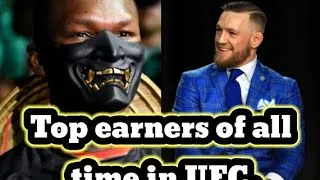 Thumbnail: UFC | Top earners | Isea Adesanya | conor Mcgregor.