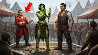 Thumbnail: 22. "I didn’t buy you, Urzasha — I saved you," said the man who saw value in the auctioned orc.
