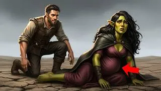 Thumbnail: 20. The Orc Was Giving Birth Alone When the Farmer Found Her — He Stayed Until It Was Over