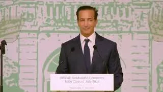 Thumbnail: Nadim Nsouli Commencement Speech at INSEAD MBA Class of July 2026 Graduation Ceremony Highlights