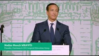 Thumbnail: Nadim Nsouli Commencement Speech at INSEAD MBA Class of July 2026 Graduation Ceremony