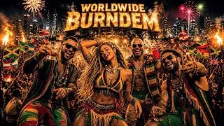Thumbnail: ​Sean Paul x Kiara Jah x Shaggy x Pitbull - Worldwide Burndem (Official Lyric Video) 