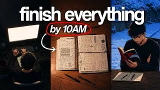 Thumbnail: I'm begging you to manage your time like this