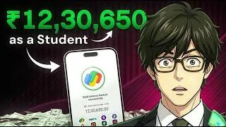 Thumbnail: How I Made ₹12,30,650 at age 20 ? But Didn’t Invest a Single Rupee ? 