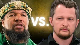 Thumbnail: DEBATE: "Does the Bible Promote Polygamy?" InspiringPhilosophy Mike Jones Vs Captain Tazaryach