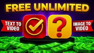 Thumbnail: STOP Paying! FREE & UNLIMITED AI Video Generators  | Text to Video + Image to Video