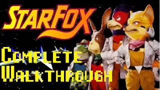 Thumbnail: StarFox SNES | Complete 100% Deathless Walkthrough | FULL GAME