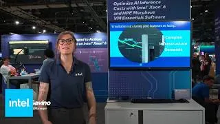 Thumbnail: Cut AI inference costs with Intel® Xeon® 6 and HPE ProLiant DL380 | Intel Business