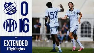 Thumbnail: SV AASEN 0-16 INTER | HIGHLIGHTS 🖤💙 | PRIMO TEST STAGIONALE PER I RAGAZZI DI CHIVU