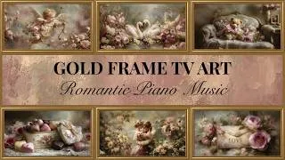 Thumbnail: 💕 Romantic Piano Music for TV 🎹 36 Vintage Floral Paintings Loop | Frame TV Art Ambience