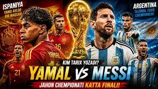 Thumbnail: MESSI YOKI YAMAL? JAHON CHEMPIONI KIM BO'LADI?  #football #shorts