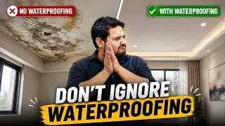 Thumbnail: Don't Build Your Home Before Watching This! Waterproofing Mistakes That Cause Leakage