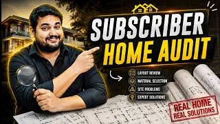 Thumbnail: Subscriber Ke Ghar Ka Complete Design Review | Layout, Materials & Site Mistakes