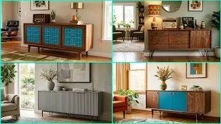Thumbnail: Modern Sideboard Cabinet Design Ideas With Bold Shapes Curves and Finishes