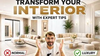Thumbnail: Interior Looks Normal? Make It Look LUXURY! | Expert Tips