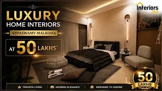 Thumbnail: Appaswamy Malkoha Chennai Luxury Interior Design | ₹50 Lakhs Premium Apartment Interiors in Guindy
