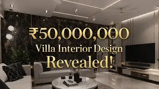 Thumbnail: Inside a ₹50,00,000 Luxury Villa Tour | Ultra-Modern Interior Design ✨