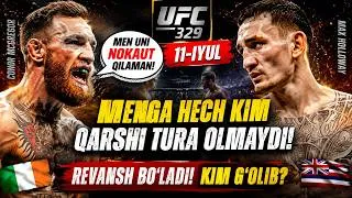 Thumbnail: Konor Makgregor yana oktagonga qaytdi va raqibini nokaut qilishini oldindan e'lon qilyapti.