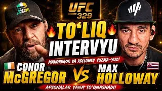 Thumbnail: UFC 329 Konor Makgregor va Maks Xollouey — To‘liq intervyu